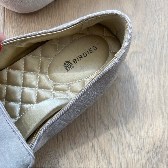 Birdies Starling Beige Suede Flat Loafers Comfort Shoes Women’s Size 5 - Picture 8 of 8